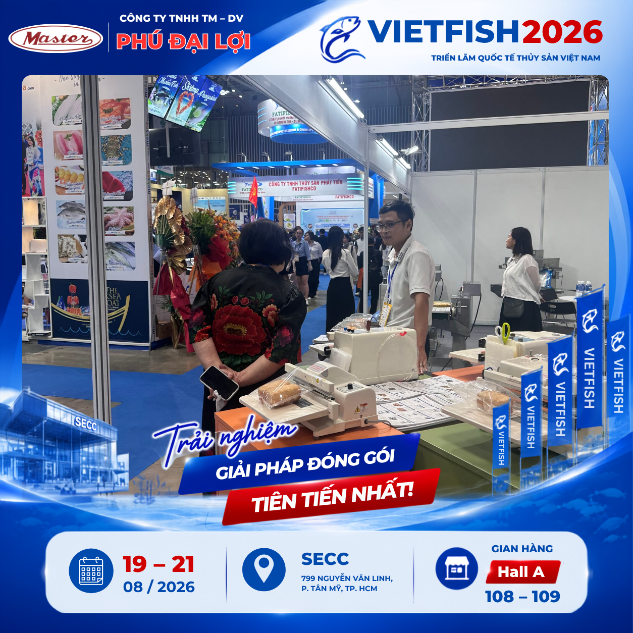 Hinh 5 khach hang tham quan gian hang Phu Dai Loi tai Vietfish 2026