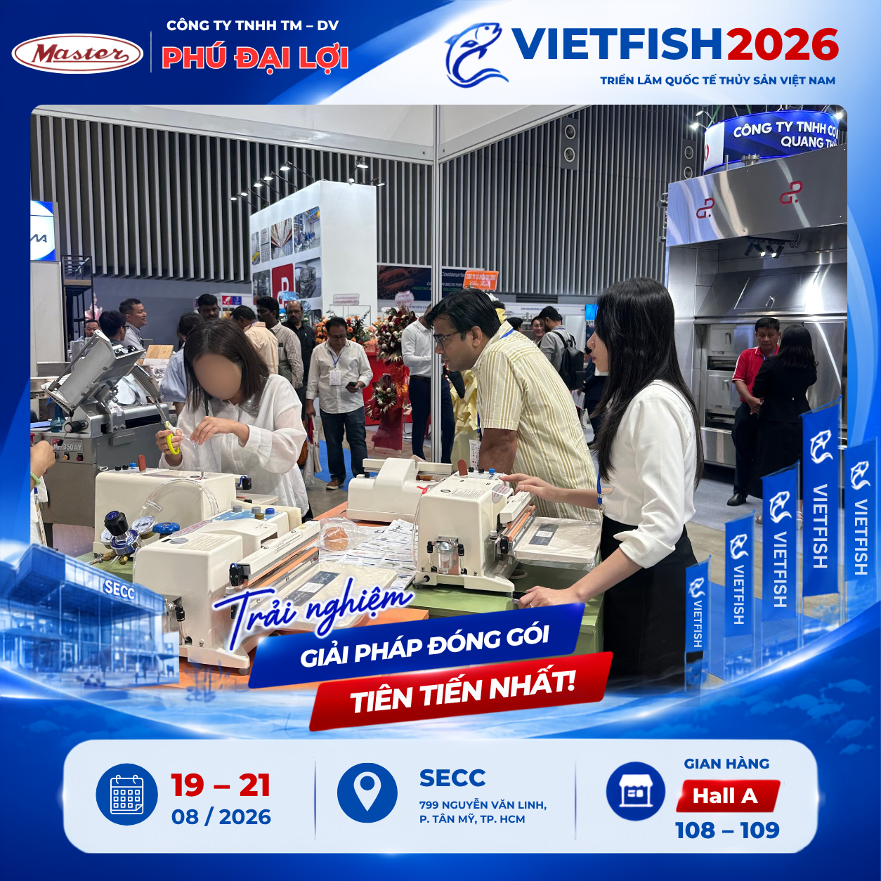 Hinh 9 khach hang tham quan gian hang Phu Dai Loi tai Vietfish 2026